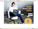 Pantalla aplicación GUIA Studio@Test Online