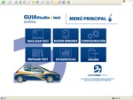 Pantalla aplicación GUIA Studio@Test